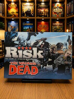 2013 Risk The Walking Dead Board Game Survival Edition New opened box